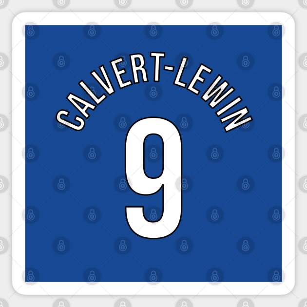 Calvert-Lewin 9 Home Kit - 22/23 Season Sticker by GotchaFace